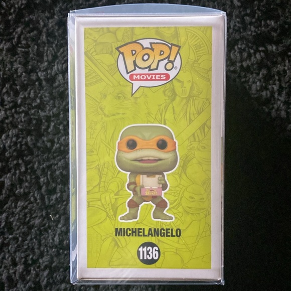 Collectable Authentic JSA TMNT Michelangelo funko #1136. Signed by Robbie Rist - Picture 5 of 5